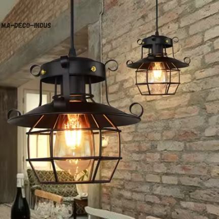 suspension-industrielle-grise