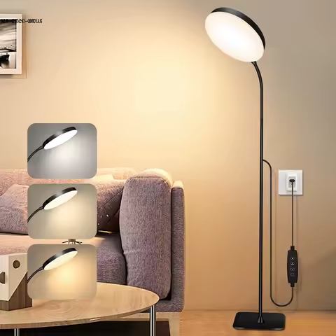 Lampe Industrielle Sur Pied Gold